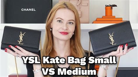 YSL kate bag sizes